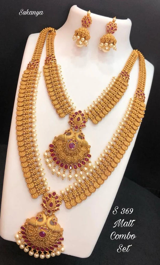 Rajamata Necklace Designer Necklace Set Regular