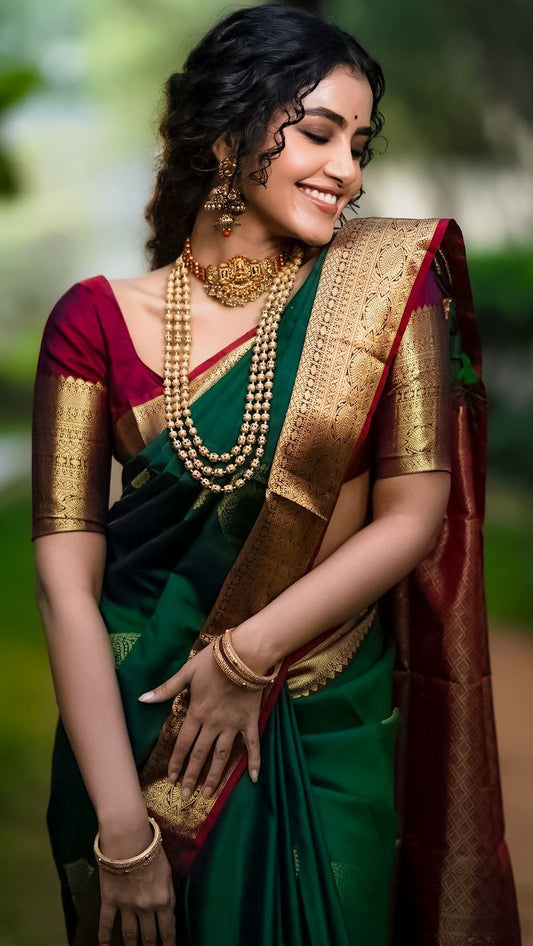 South Lady Designer Tana Bana Saree For You