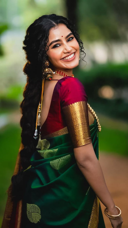 South Lady Designer Tana Bana Saree For You